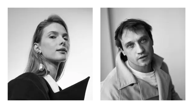 Светлана Иванова и Михаил Тройник в спектакле «Мам, а кто это на фото?»