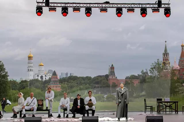 «Небылица. История необыкновенной любви» в парке «Зарядье»